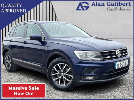 2019 Volkswagen Tiguan 2.0TDI Comfortline Sunroof & Nav €110 Per Week €22,995