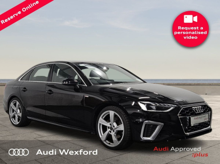 2023 Audi A4 30 TDI 136HP S Tronic S line €386p/m €39,675