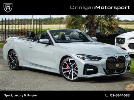2023 BMW 4 Series 420d M Sport Pro Convertible €59,900