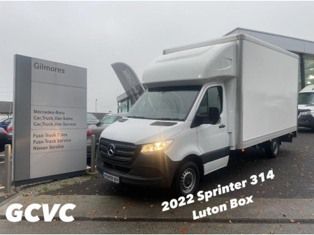 2022 Mercedes-Benz Sprinter 314 Luton Box & Column Tail Lift