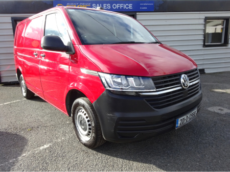2020 Volkswagen Transporter T6 28 PVS TDI 110H 110HP MANUAL 5SPEED 5DR €19,950