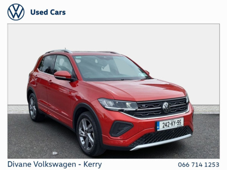 2024 Volkswagen T-Cross AUTOMATIC R-LINE 1.0 PETROL 110BHP €35,950