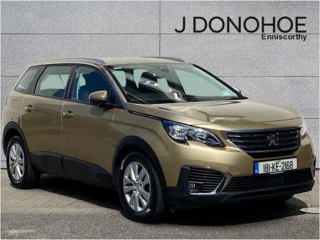 2018 Peugeot 5008 1.6 Blue Hdi 120 Active Auto €21,950