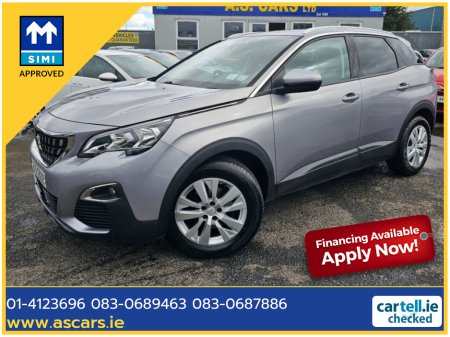 2019 Peugeot 3008 ACTIVE 1.5 BLUE HDI ** IRISH CAR ** SUPERB VALUE **