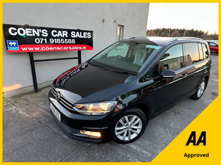 2016 Volkswagen Touran 1.6 TDI 110 Comfortline 159Km €15,990