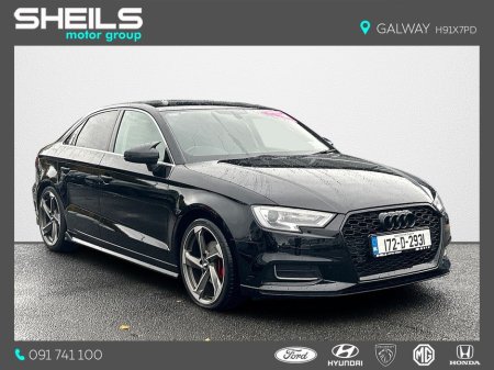 2017 Audi A3 1.6TDI 116 SE *BLACK R-LINE PACK*