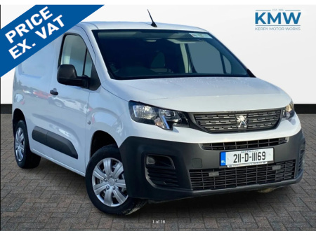 2021 Peugeot Partner 1.5 Blue HDI €14,750