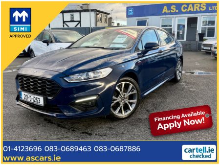 2020 Ford Mondeo ST-LINE X 2.0 TD 5DR ** 1 OWNER IRISH CAR FULL HISTORY ** HALF LEATHER ** ELECTRIC HEATED SEATS ** SAT NAV ** HIGH SPEC & RARE MODEL ** STUNNING CAR ** €17,995