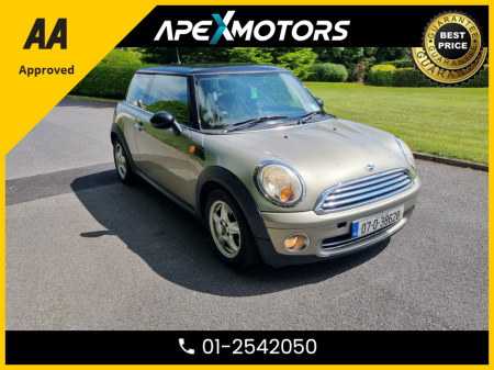 2007 MINI Cooper R56 1.6 MF32 COOPER * NEW NCT JUL-26 * STAMPED SERVICE HISTORY * AA APPROVED * 101 SAFETY CHECKLIST * IMMACULATE * TOP-SPEC * LOW LOW MILES * LOW TAX *12-MONTH ROADSIDE ASSIST *VERY CAREFUL LADY OWNER