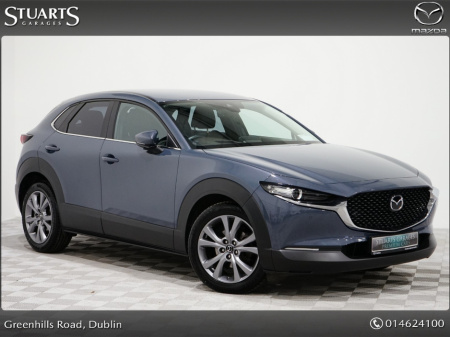 2021 Mazda CX-30 CX-30 1.8D GT SPORT: POLYMETAL GREY WITH BLACK LEATHER ELECTRIC HEATED MEMORY SEATS, ELECTRIC TAILGATE, ADAPTIVE LED LIGHTS, PRIVACY GLASS. HEADS UP €24,945