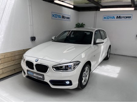 2016 BMW 1 Series 118D 2.0 DIESEL SPORT AUTOMATIC // LED MATRIX LIGHTING // LANE DEPARTURE ASSIST // PRO MEDIA PACK // CRUISE CONTROL // FRONT FOGS // SPORT ALLOYS €15,950