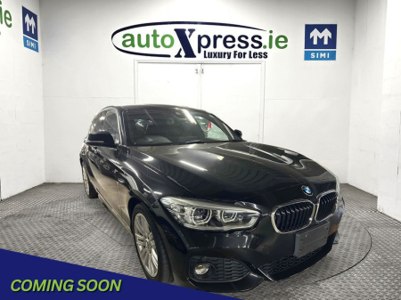 2017 BMW 1 Series 118D M-SPORT Automatic, Reversing camera €18,995