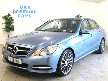 2012 Mercedes-Benz E Class 220 CDI BLUE EFFICIENCY EXECUTIVE SE 4DR AUTO A €9,795