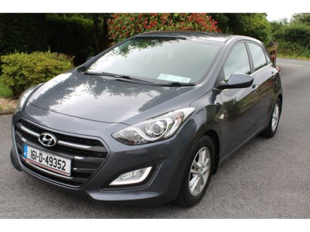 2016 Hyundai i30 1.6 CRDI SE BL/DR 110PS 5DR €10,995