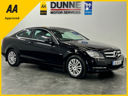 2013 Mercedes-Benz C Class C180 2DR AUTO *NCT 4/26 *12 MONTH WARRANTY*FINANCE AVAILABLE €11,949