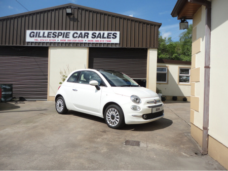2016 Fiat 500 1.2 LOUNGE 69BHP 3DR €10,500