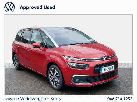 2018 Citroen C4 Picasso 7 SEATER 1.6 DIESEL 120BHP S&S Feel Exclusive €16,500
