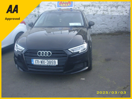 2017 Audi A3 1.6 TDI SE 110PS 5DR