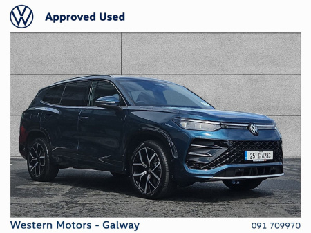 2025 Volkswagen Tayron R Line 75 PHEv 1.5 204 Bhp, Class Colour & Spec,Assistance Plus Pack,LED Lights,App Connect,Sat Nav,19