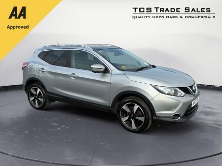 2017 Nissan Qashqai 1.5 DCI N-CONNECTA 110BHP - NATIONWIDE  WARRANTY - €54/WEEK €NO DEPOSIT