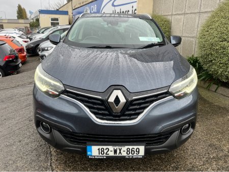 2018 Renault Kadjar DYNAMIQUE-S NAV 1.5 DIESEL //HALF LEATHER SEATS//SAT NAV//ANDROID/APPLE CARPLAY//LOW MILES// €14,950