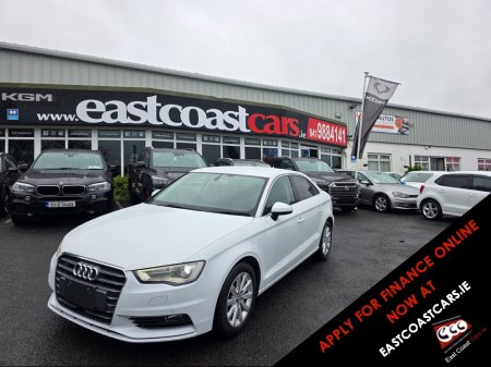 2014 Audi A3 SALOON 1.4 FULL BLACK LEATHER SEATS HEATED ELECTRIC SEATS  REVERSING CAMERA - PARKING SENSORS - SIMI DEALER - LOW ROAD TAX BAND
