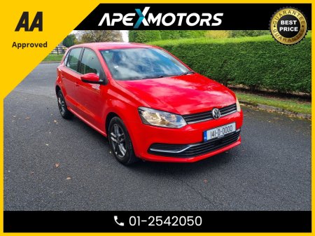 2014 Volkswagen Polo FINANCE ARRANGED * LOW LOW KMs * 1.2 COMFORTLINE AUTO 5Dr * NEW NCT NOV-27 * LOW TAX * AA APPROVED  * 101 SAFETY CHECKLIST * IMMACULATE * COLOUR REVERSE CAMERA * ADAPTIVE CRUISE * CRUISE CONTROL and S