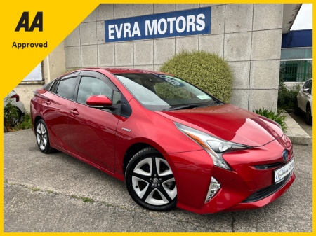 2018 Toyota Prius AUTOMATIC 1.8 PETROL HYBRID //TOP SPEC//FULL LEATHER//HEATED SEATS//HEAD UP DISPLAY//VERY LOW MILES//SUMMER SALE €1,000 REDUCTION// €19,950