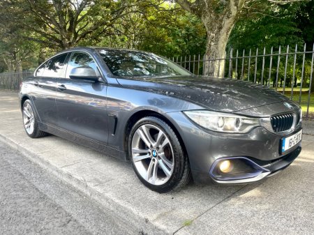 2016 BMW 4 Series 420D GRAN COUPE ONLY 102,000 KLMS FULL BEIGE LEATHER SAT NAV FSH NCT