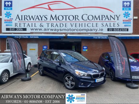 2016 BMW 2 Series Gran Tourer * 2.0 * SPORT * 5DR * AUTOMATIC * 7SEATER * FULL LEATHER * SAT NAV * AIRCON * ALLOYS * FOGS *