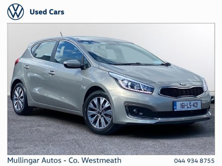 2016 Kia Ceed 1.6 EX High Spec Full Service history