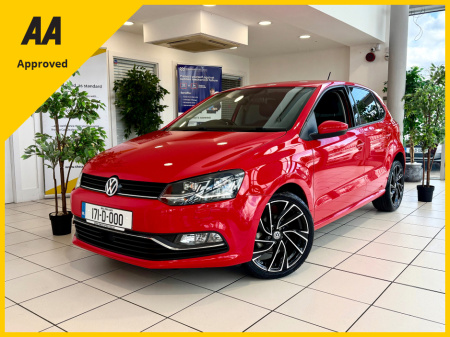 2017 Volkswagen Polo 172 49,000KMS HIGHLINE/LEATHER/HEATED SEATS/CAMERA/49,000KMS/1YEAR WARRANTY/AS NEW/AMAZING €14,890