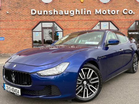 2017 Maserati Ghibli 3.0 Diesel V6 4DR Auto *Low Kils*