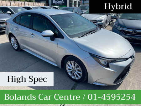 2019 Toyota Corolla HYBRID 1.8 AUTOMATIC 4DR SALOON MODEL  www.bolandscarcentre.ie €16,900
