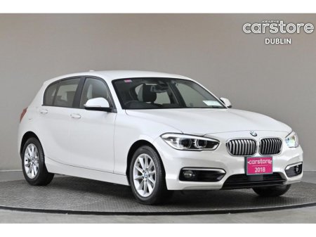 2018 BMW 1 Series 118i AUTO *HALF LEATHER*2TONE INTERIOR*REVERSE CAM*PARK SENSORS*