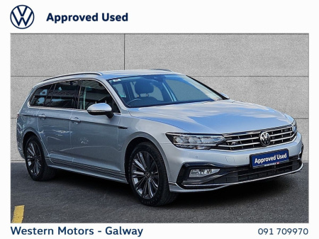 2022 Volkswagen Passat Estate R Line 2.0 TDI 150 Bhp,Full Leather,Upgrade Alloys,Sat Nav,Rear Camera,Heated Seats,Digital Dash,App Connect,Low kms + much more €36,945