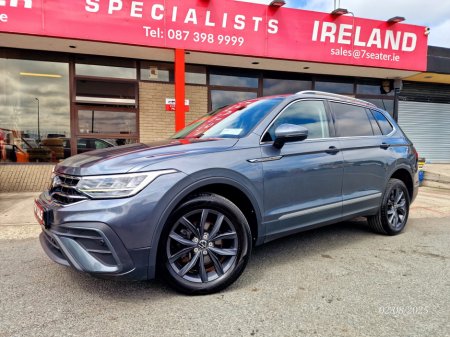 2022 Volkswagen Tiguan Allspace 2.0 TDI 150 BHP AUTOMATIC LIFE LOW MILEAGE 7 SEATER