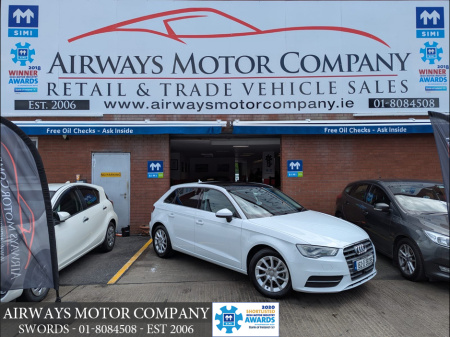 2015 Audi A3 * SPORTBACK * 1.4 * AUTO * 5DR * FULL LEATHER *  REV CAM * AIRCON * ALLOYS * FOGS * €15,650