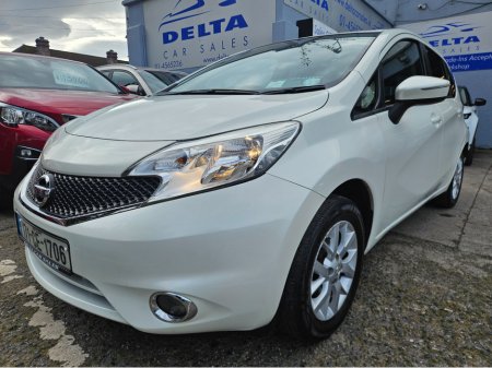 2017 Nissan Note SV 1.2 PETROL 98BHP NCT 03/27 TAX 02/26 FINANCE AVAILABLE @ €45 PER WEEK SERVICE HISTORY/ BLUETOOTH/ HISTORY CHECKED €9,950
