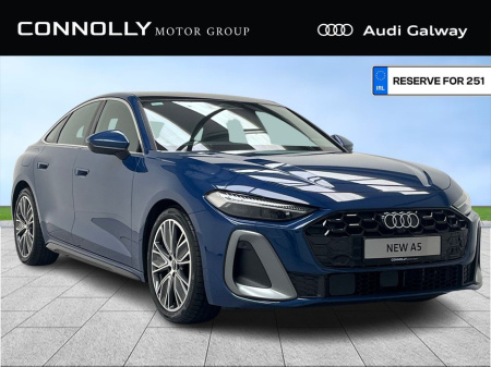 2025 Audi A5 From €569 p/m PCP 2.0TDI S LINE AUTO 204BHP