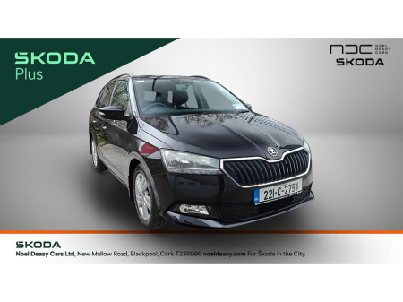 2022 Skoda Fabia COMBI AMBITION 1.0 TSI 95HP-BEAUTIFUL CAR FINISHED IN MAGIC BLACK-SKODA FACTORY WARRANTY-1 OWNER