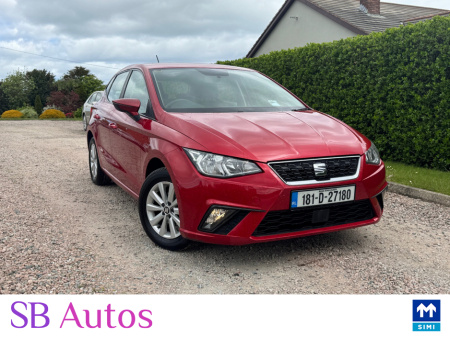 2018 SEAT Ibiza 1.0 MPI 75HP SE 5DR €12,500