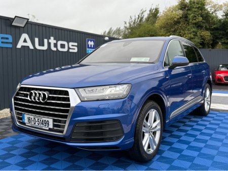 2016 Audi Q7 S-LINE - QUATTRO - 3.0L DIESEL - AUTO - 12M WARRANTY - CAR: 1321