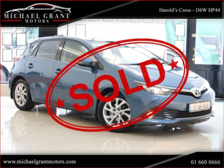 2017 Toyota Auris 1.2 PETROL D4-T 5 Dr LUNA / ONLY 100KM / IRISH CAR / NCT 2027 €15,575
