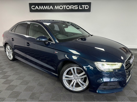 2018 Audi A3 AUDI A3 S-LINE AUTO*DIGITAL DASH*APPLE CAR PLAY*KEYLESS ENTRY & START*HEATED SEATS*REVERSE CAM & MORE*FINANCE AVAILABLE & TRADE INS WELCOME*