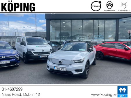 2021 Volvo XC40 P8 RECHARGE TWIN PRO 5DR AUTO // HIGH SPEC LAUNCH EDITION // LOW MILEAGE €29,950