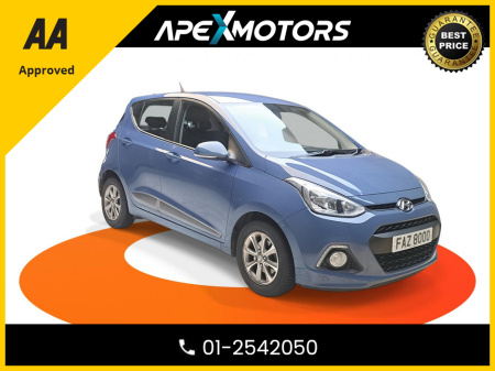 2017 Hyundai i10 FINANCE ARRANGED * TOP-SPEC PREMIUM * 1.0 5DR * AA APPROVED * 101 SAFETY CHECKLIST * IMMACULATE * LOW MILES * 2-KEYS * NEW NCT MAY-27 * LOW TAX * 12-MONTH ROADSIDE ASSIST * 7-STAMPS SERVICE HISTORY