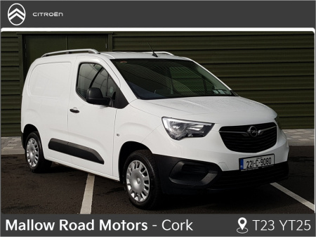 2022 Opel Combo L1H1-1.5 100PS DIESEL 6SPEED MANUAL 100PS-DSL-6SP-MY22 price + vat €14,950