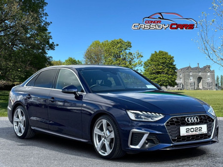 2022 Audi A4 TDI S-LINE *NAVARA BLUE*