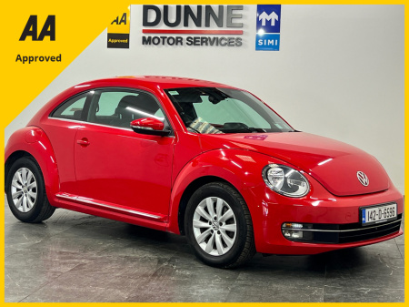 2014 Volkswagen Beetle LOW MILEAGE*DSN 1.6tdi M5F BMT 105 3DR*SERVICE HISTORY X9 STAMPS*TWO KEYS*NCT 11/25*12 MONTH WARRANTY*FINANCE AVAILABLE €9,999